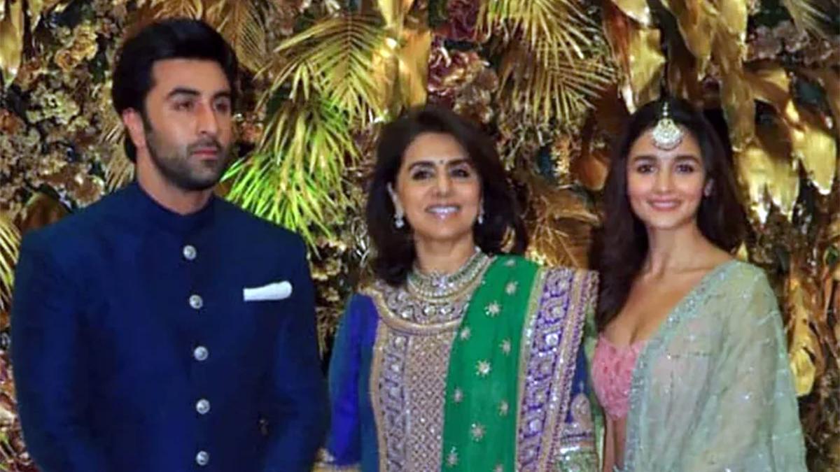 रणबीर कपूर, नीतू कपूर, आलिया भट्ट