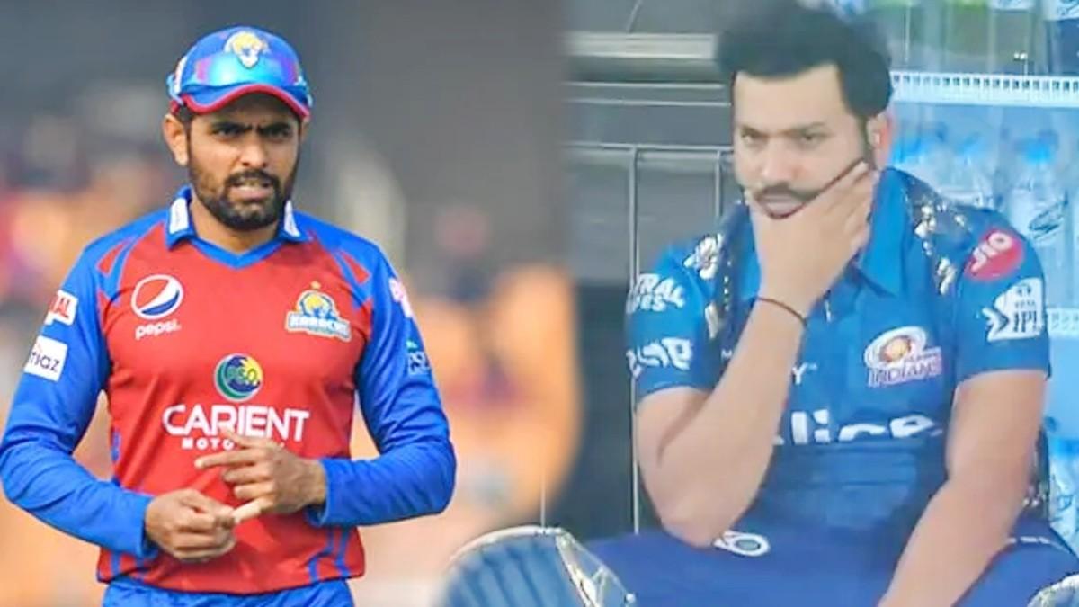 Babar Azam and Rohit Sharma (Twitter)