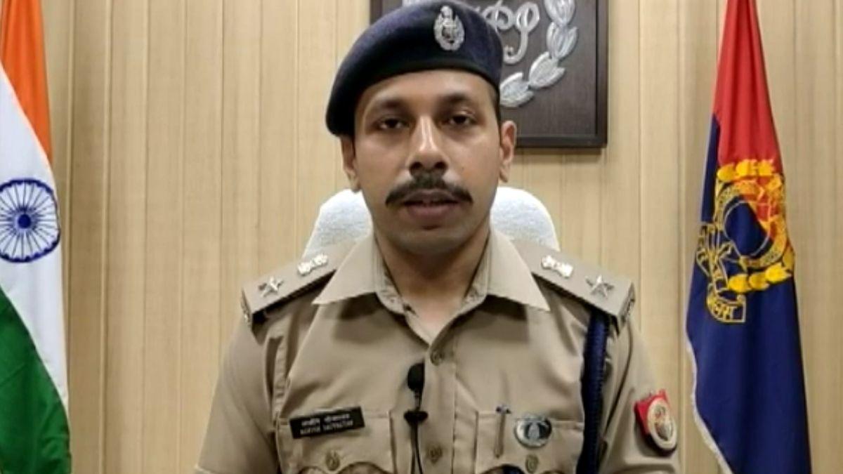 वारदात की जानकारी देते एसपी. (Photo: Aajtak)