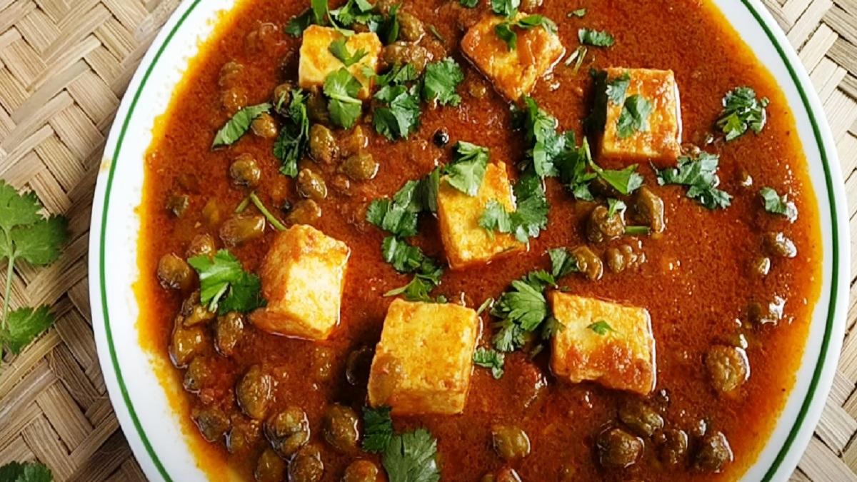 Cholia Paneer Recipe In Hindi