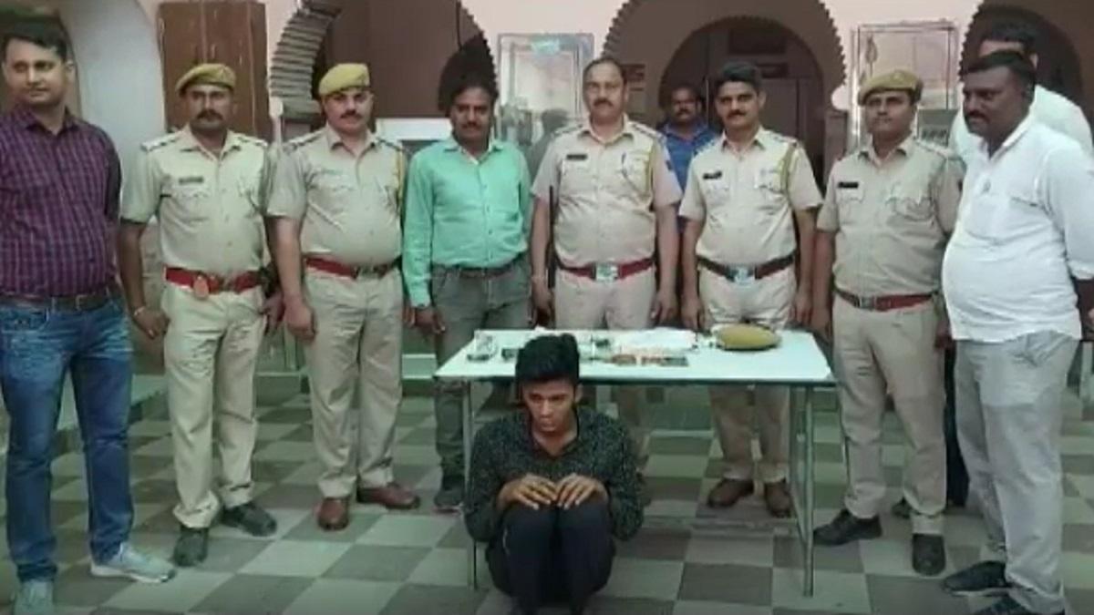 40 लाख की चोरी में आरोपी गिरफ्तार