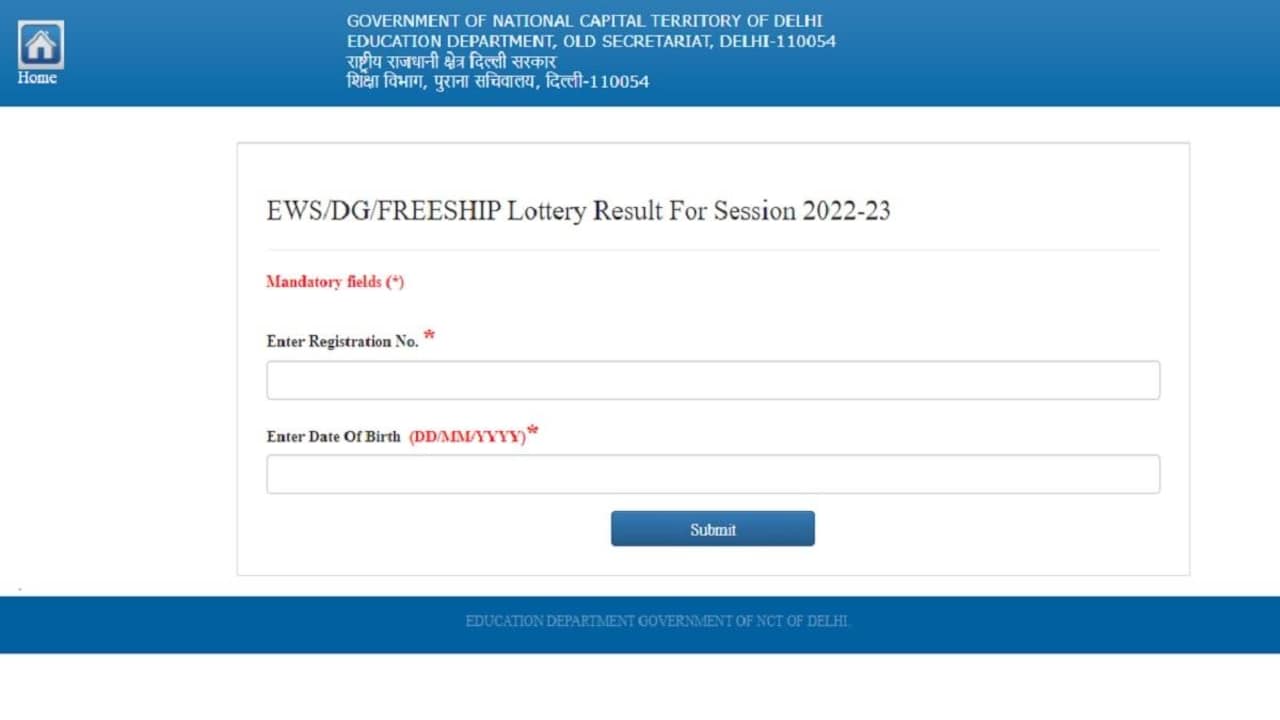 Delhi EWS Admission Result 2022-23: edudel.nic.in पर एडमिशन रिजल्ट जारी, ऐसे करें चेक - Delhi EWS Admission Result 2022 Released Check Direct Link to Download Official Website lbse - AajTak