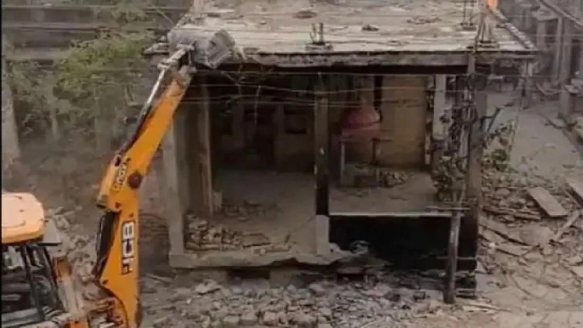 अलवर में मंदिर तोड़े जाने का मामला (फाइल फोटो)