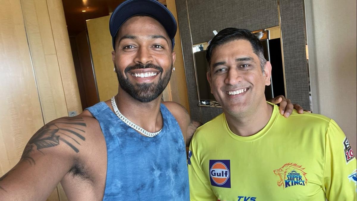 Hardik Pandya, Ms Dhoni