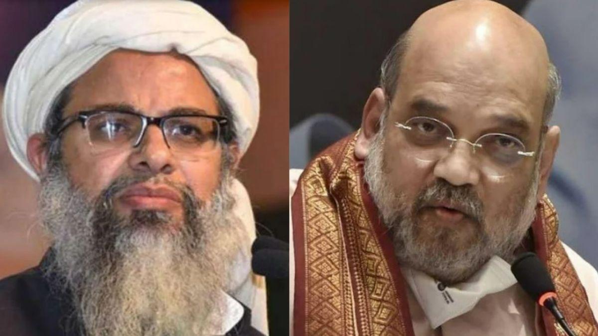 मौलाना महमूद मदनी और गृहमंत्री अमित शाह (फाइल फोटो)