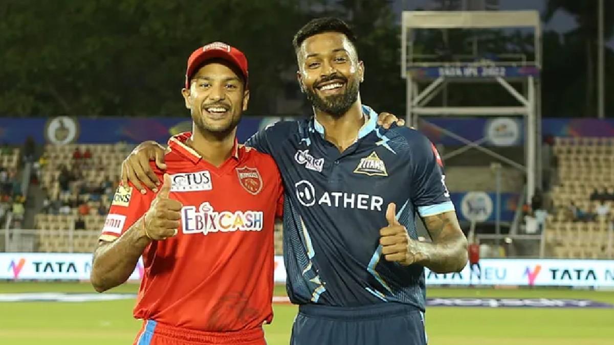 Mayank Agarwal and Hardik Pandya (@IPL)