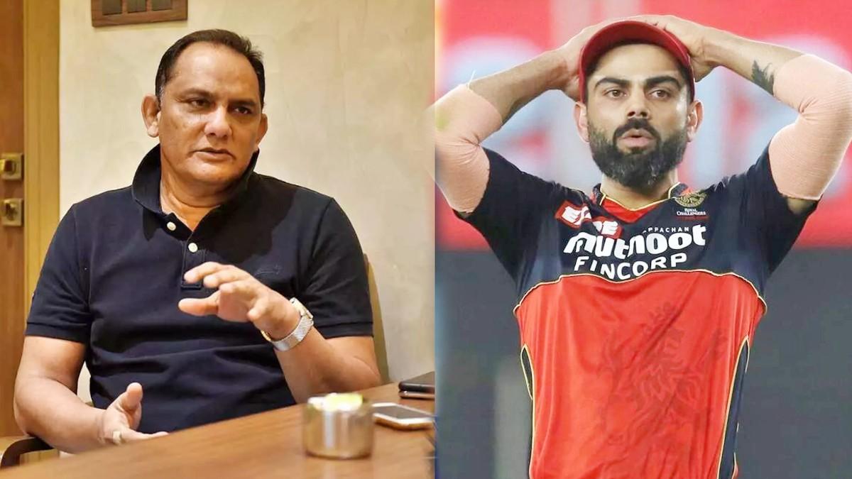 Mohammad Azharuddin and Virat Kohli (Twitter)