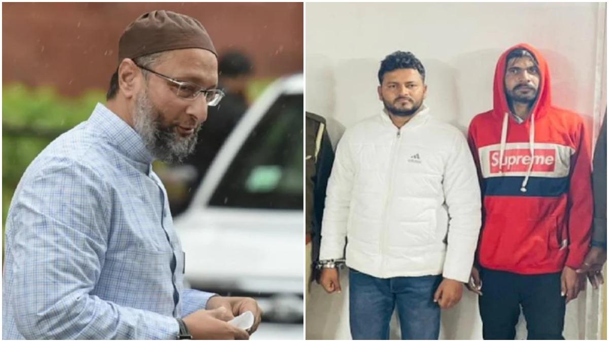 ओवैसी की कार पर अटैक करने वाले आरोपी