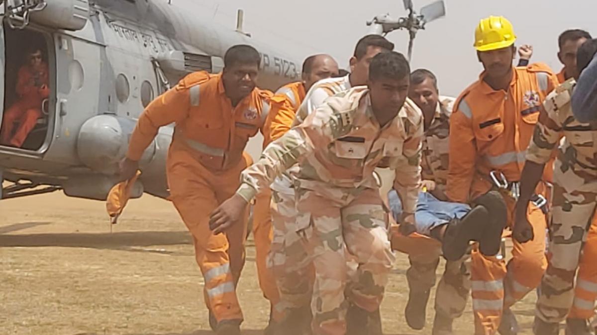 देवघर रोपवे हादसे का रेस्क्यू ऑपरेशन करीब 45 घंटे तक चला