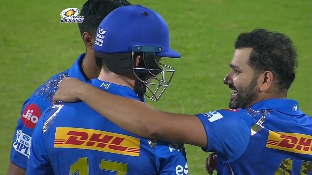 Rohit Sharma-Dewald Brevis (@IPL)