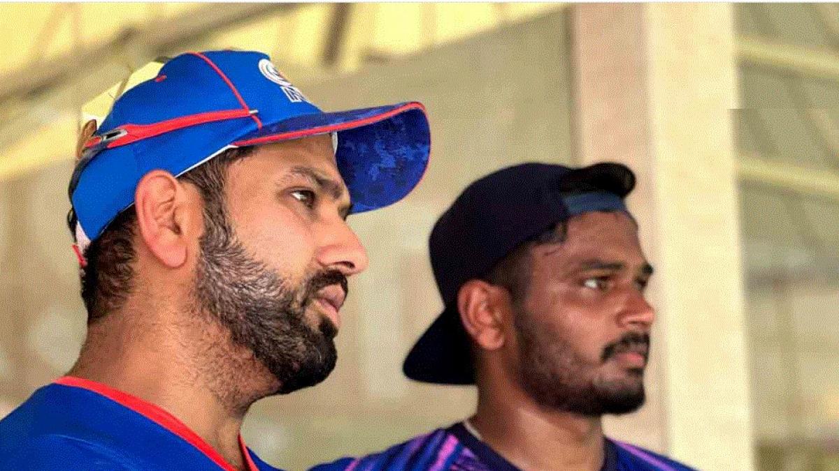 Rohit Sharma and Sanju Samson