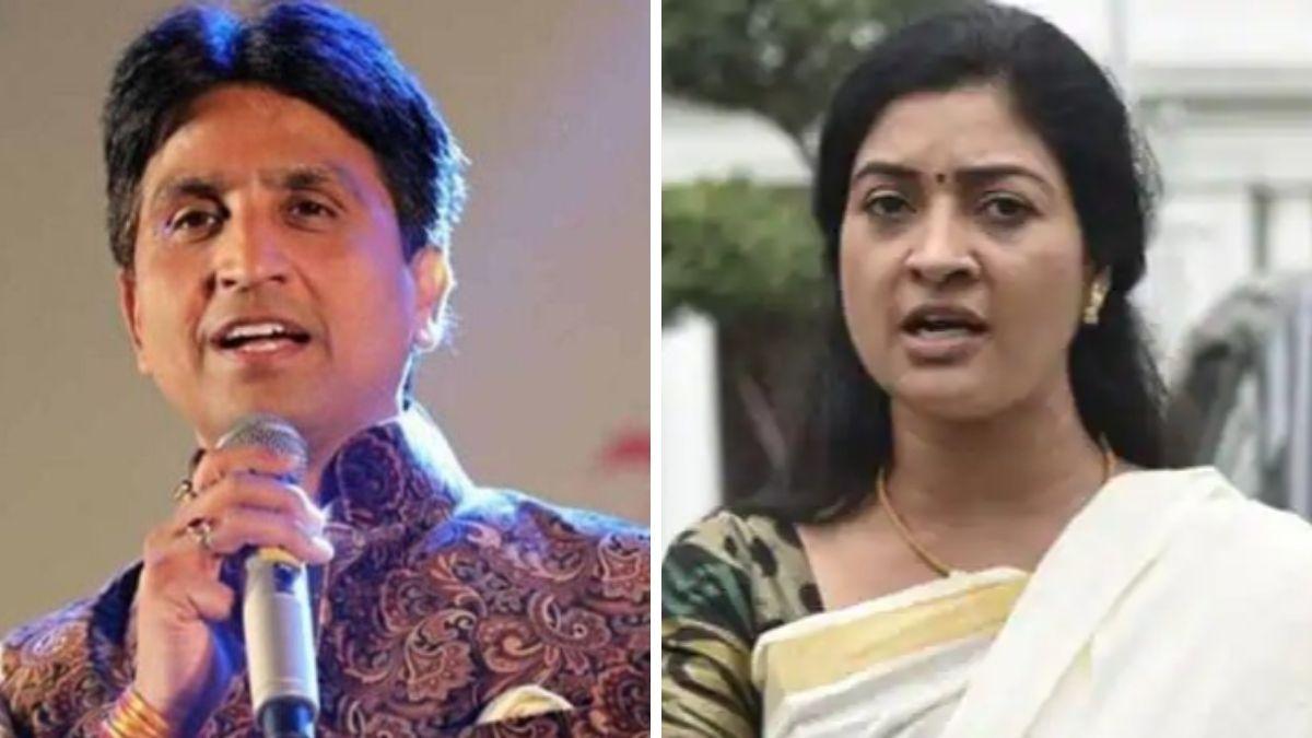 कुमार विश्वास और अलका लांबा (फाइल फोटो)