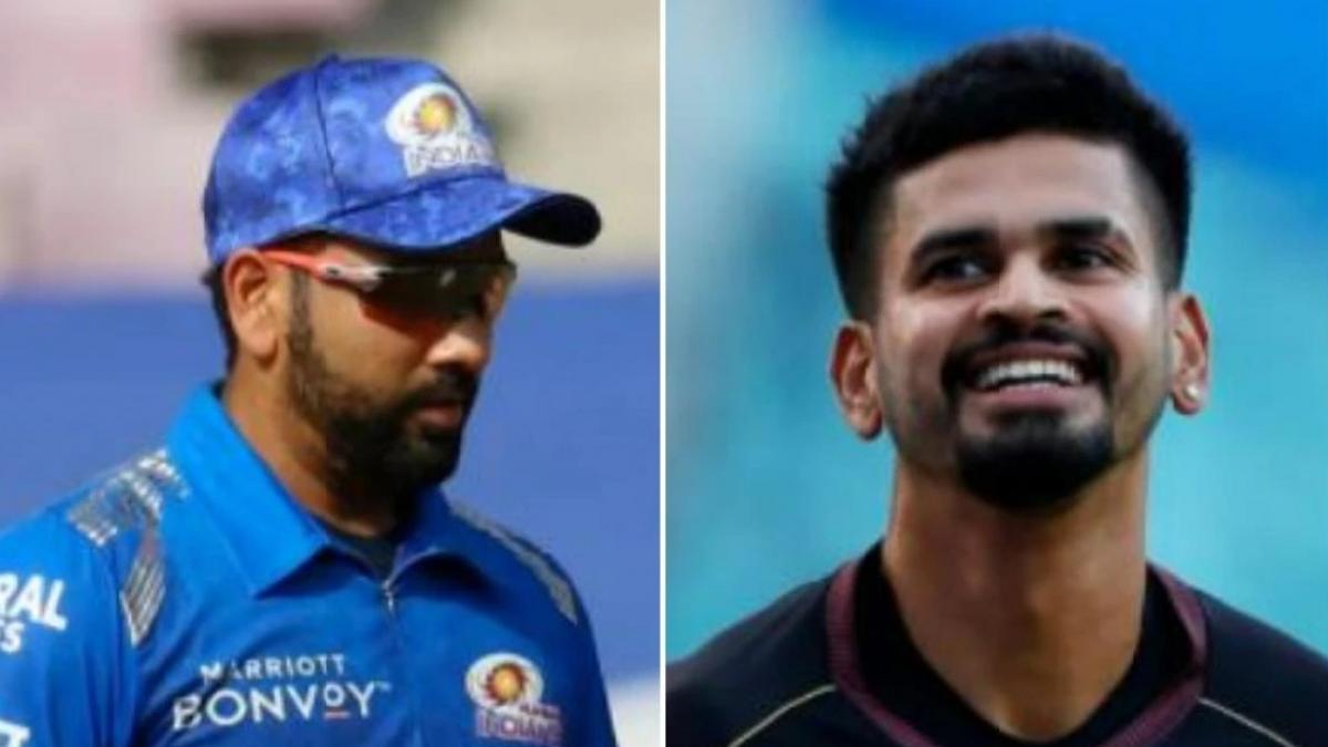 Shreyas Iyer and Rohit Sharma