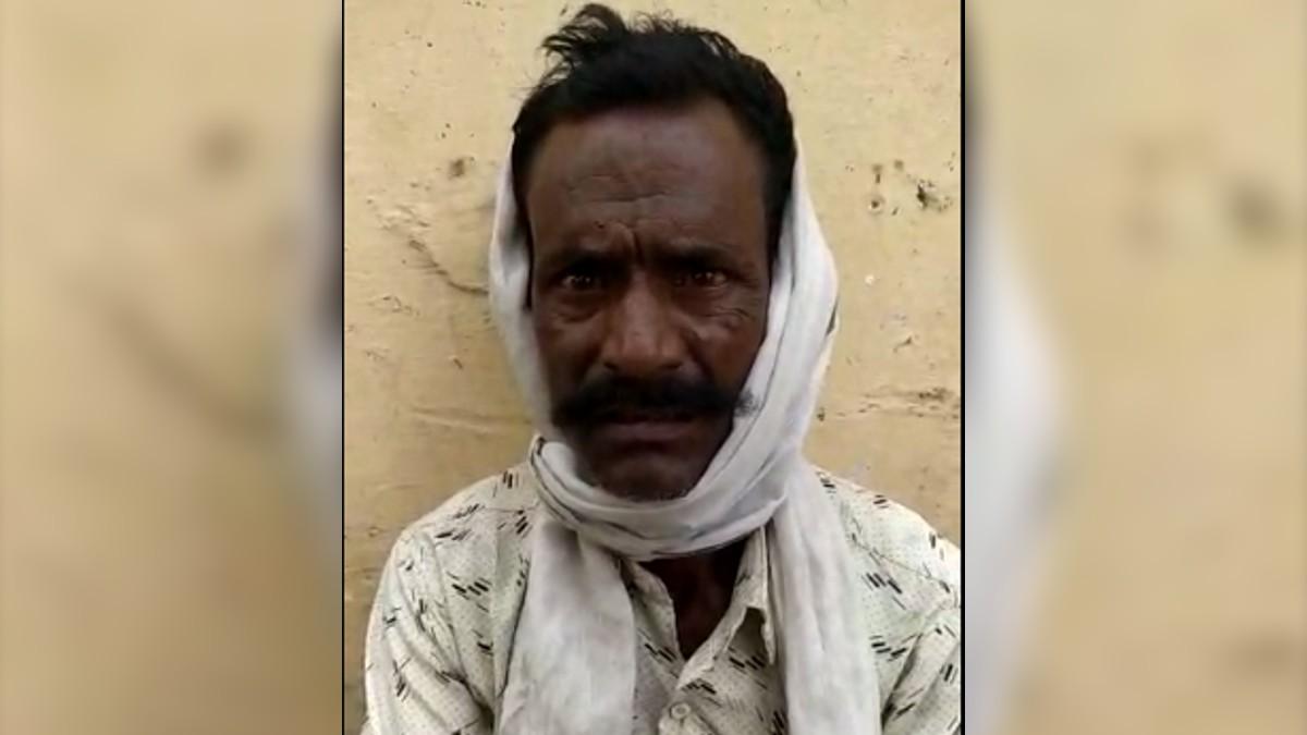 मृतक राजकुमार के पिता अच्छेलाल.