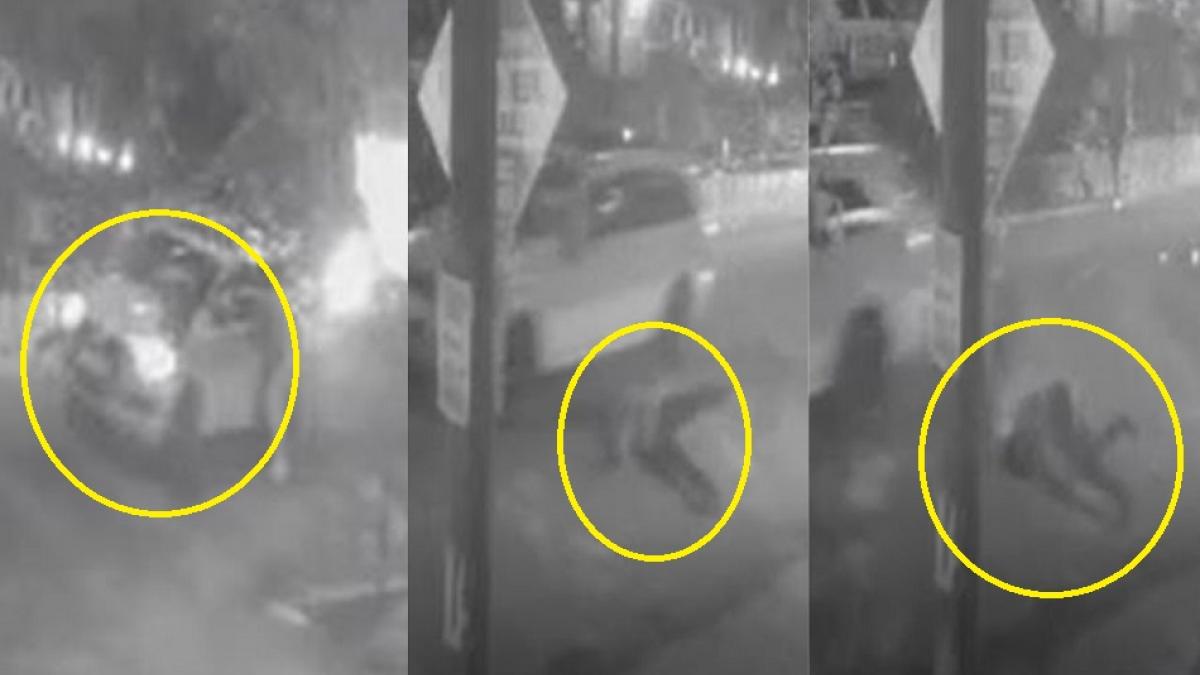 तेज रफ्तार कार ने बुजुर्ग को मारी टक्कर