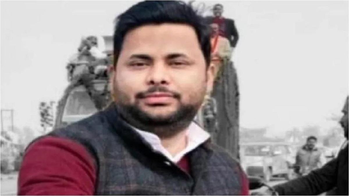 भाजपा युवा मोर्चा के पूर्व जिला उपाध्यक्ष अमरेश तिवारी (फाइल फोटो)