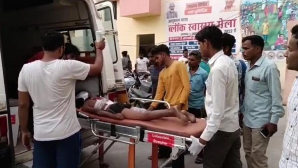 कुत्ते के हमले में घायल बच्चा