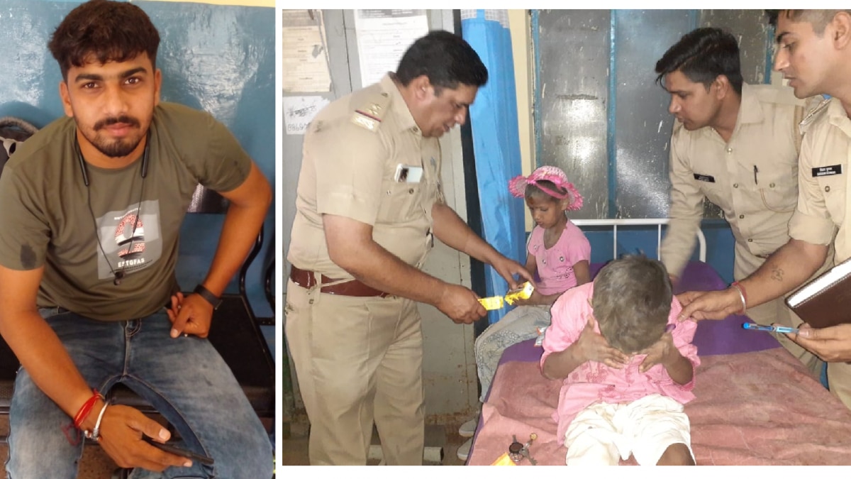 परिवार के साथ सड़क पर गिरे नूर मोहम्मद, MBA की परीक्षा छोड़कर अनुज ने बचाई जान