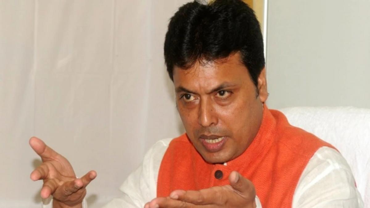 बिप्लब देव के काम से संगठन और विधायक खुश नहीं थे. (फाइल फोटो)