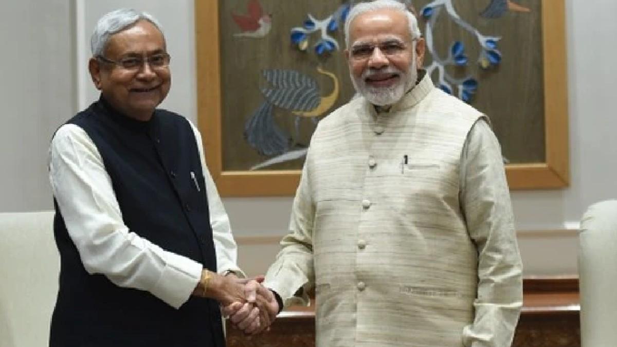 नीतीश कुमार ने पिछले दिनों पीएम मोदी से जातीय जनगणना के मुद्दे को लेकर मुलाकात की थी
