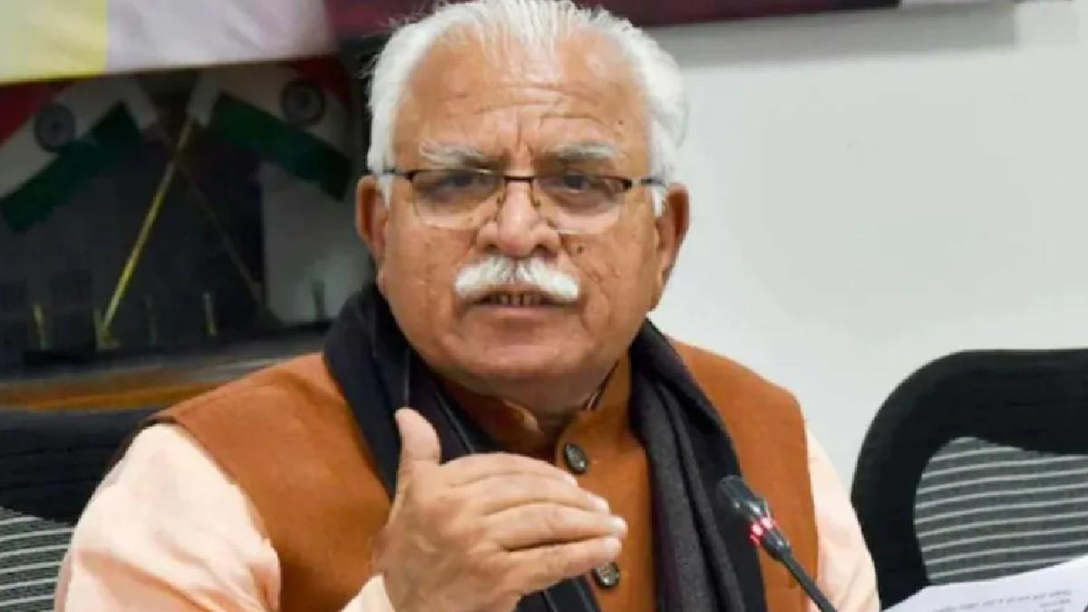 हरियाणा के सीएम मनोहर लाल खट्टर (फाइल फोटो)