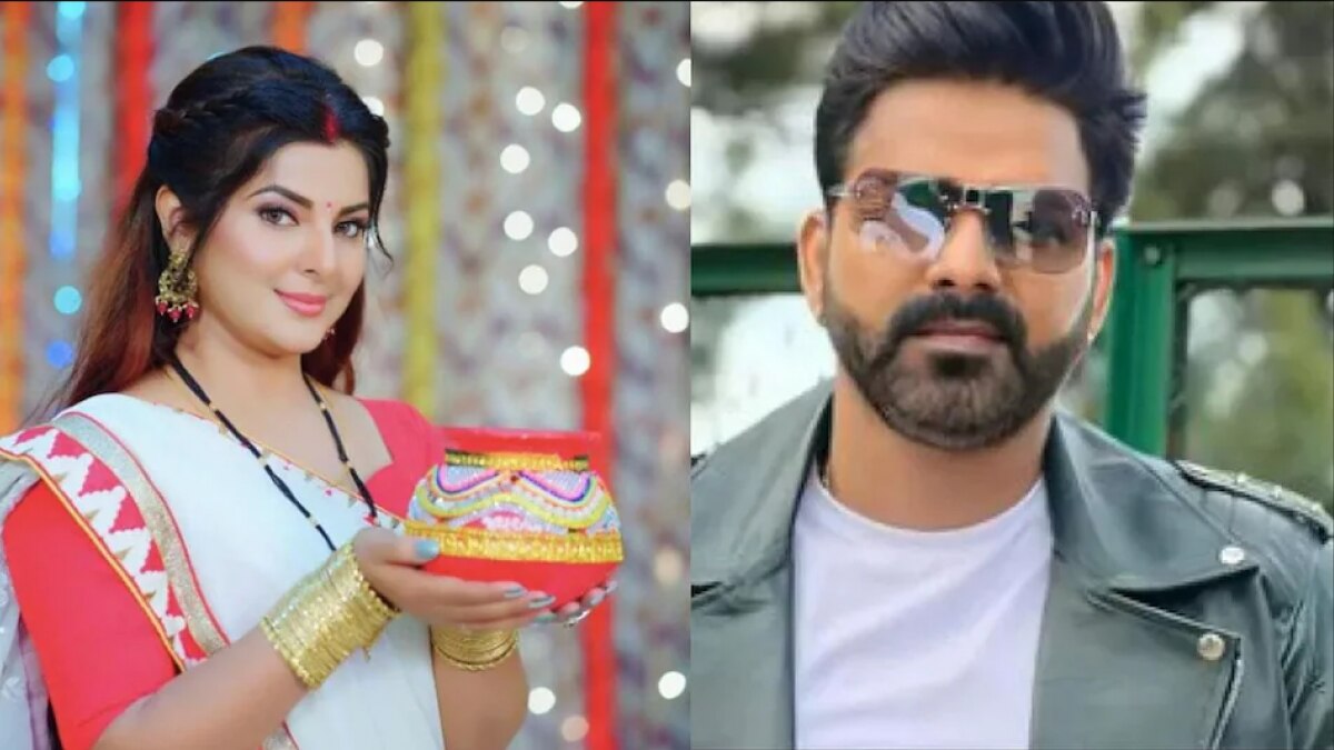 Pawan Singh-Smrity Sinha का रोमांस वायरल, एक्टर बोले- 'कस के कोरा में धइले रह' - Pawan Singh Kas Ke Kora Me Bhojpuri Song Suhaag Smrity sinha music video tmovb - AajTak