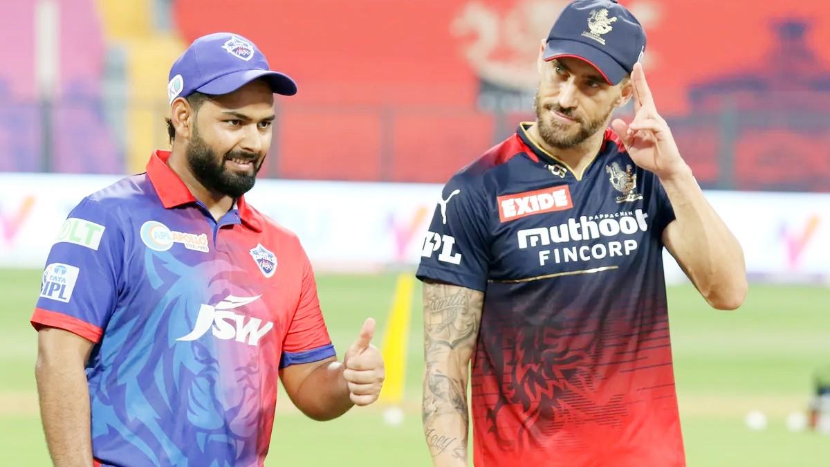 Rishabh Pant and Faf Du Plessis (@IPL)