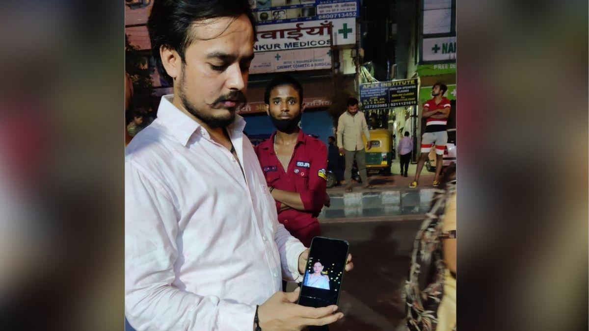 हादसे के बाद अपनों को खोजते परिजन