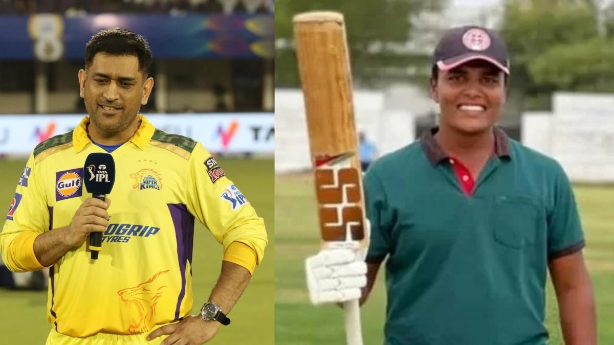 धोनी और किरण नवगिरे