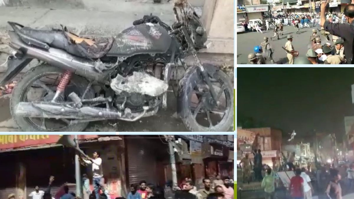 Jodhpur उपद्रव की कुछ तस्वीरें. 