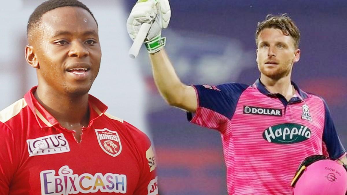 Kagiso Rabada and Jos Buttler (Twitter)