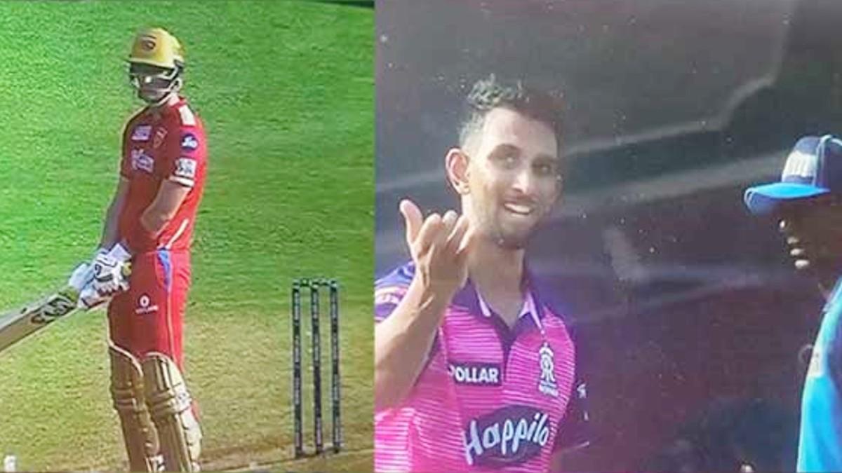 Liam Livingstone and Prasidh Krishna (Twitter)