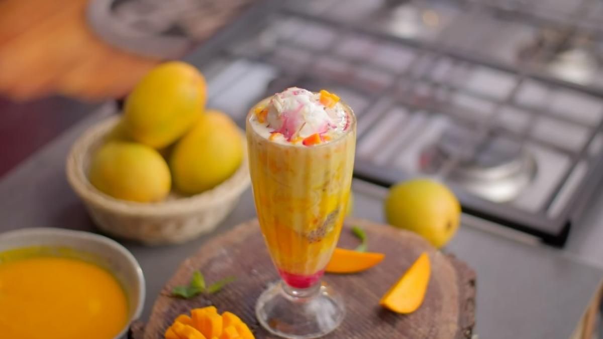 Mango Faluda Recipe In Hindi