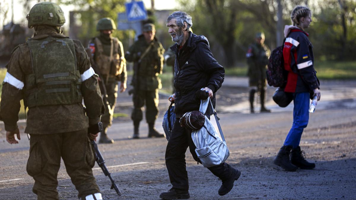 मारियुपोल पर अब रूसी सेना का पूरी तरह से नियंत्रण हो गया है. (फाइल फोटो-AP/PTI)
