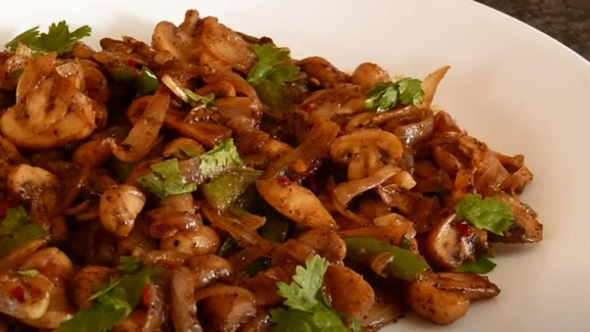 Mushroom Fry Recipe In Hindi