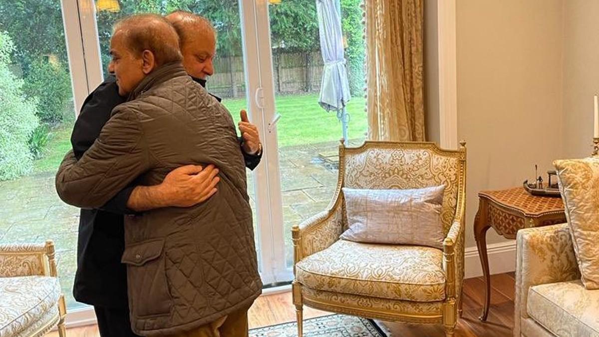 PM बनने के बाद पहली बार नवाज से लंदन में मिले शहबाज, जानें दोनों भाइयों में क्या हुई बातचीत