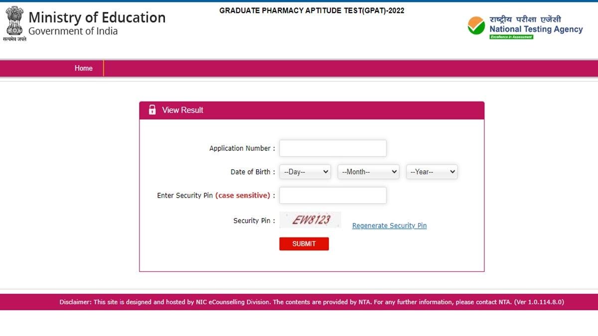 NTA GPAT 2022 Result Declared: जानें कैसे चेक करें रिजल्ट