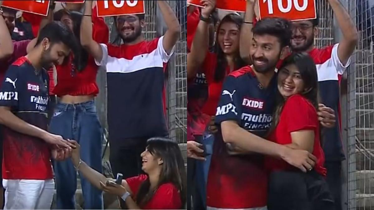 Love proposal In IPL Match