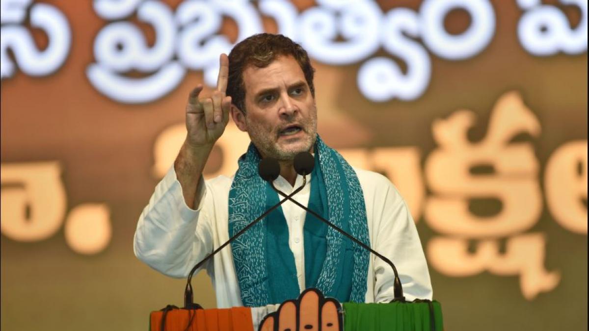 Congress leader Rahul Gandhi