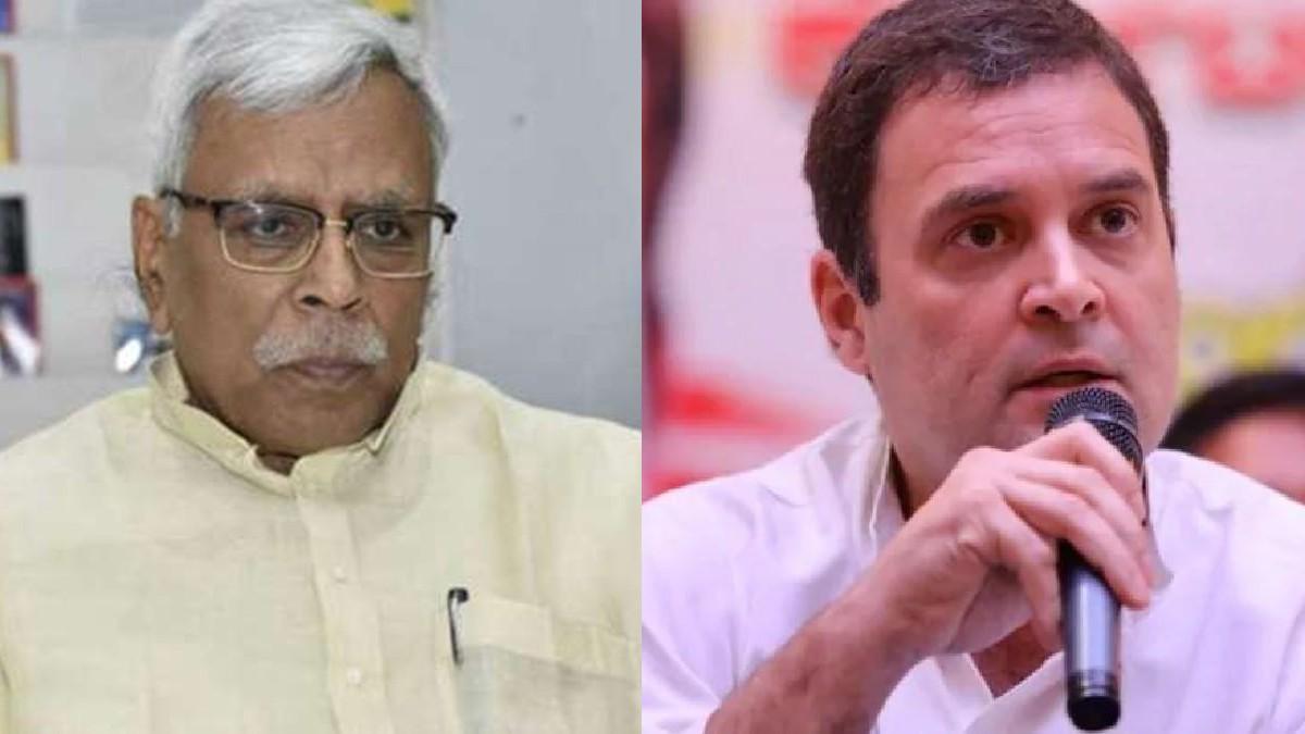शिवानंद तिवारी ने राहुल गांधी पर पलटवार किया 