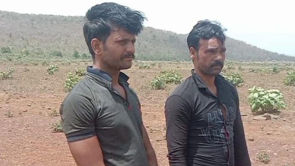 गुना पुलिस हत्याकांड में आरोपित गुल्लू खान और विक्की खान