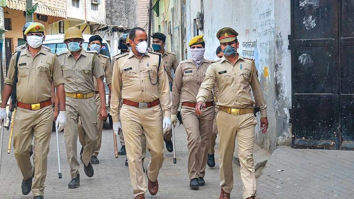 UP पुलिस (फाइल फोटो-PTI)