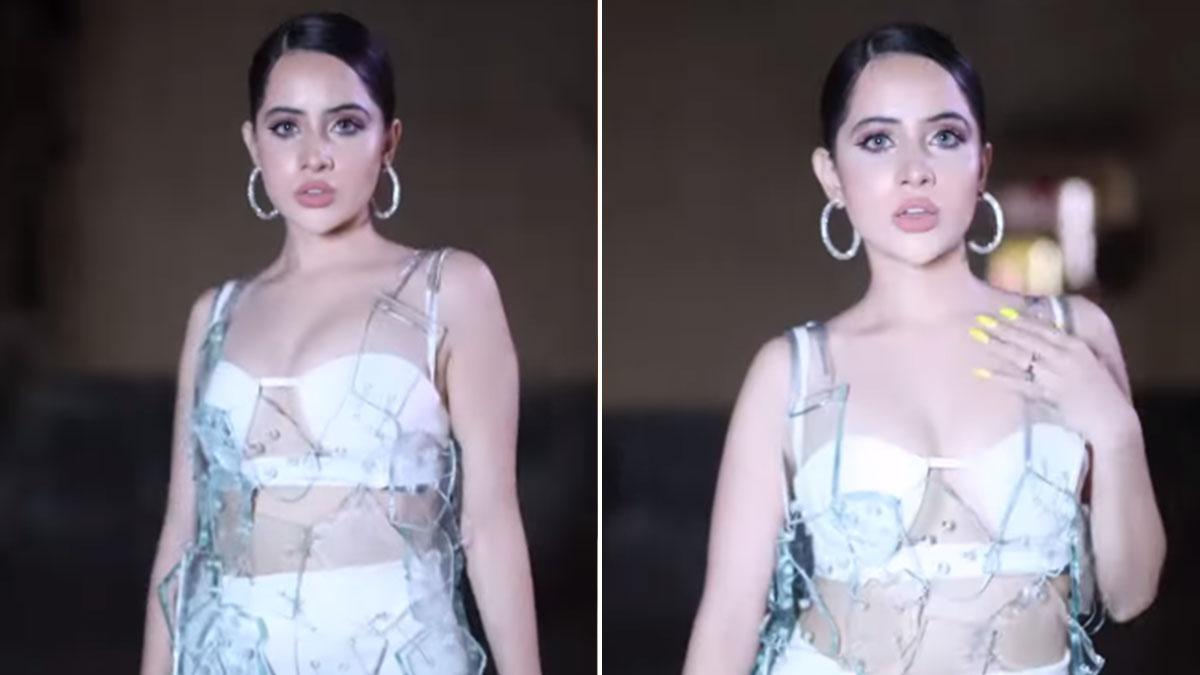 Urfi Javed ने क्यों पहनी 20 किलो की ग्लास से बनी ड्रेस? बोलीं- हम सब पागल हैं