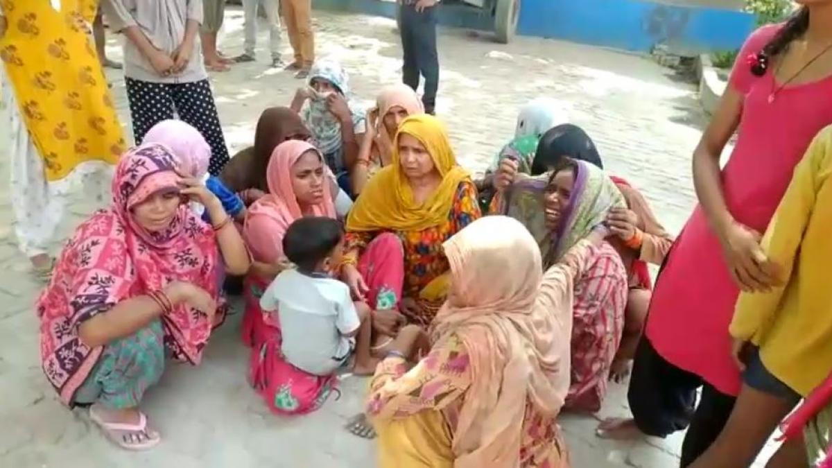 बहू की मौत से शोक में परिवार