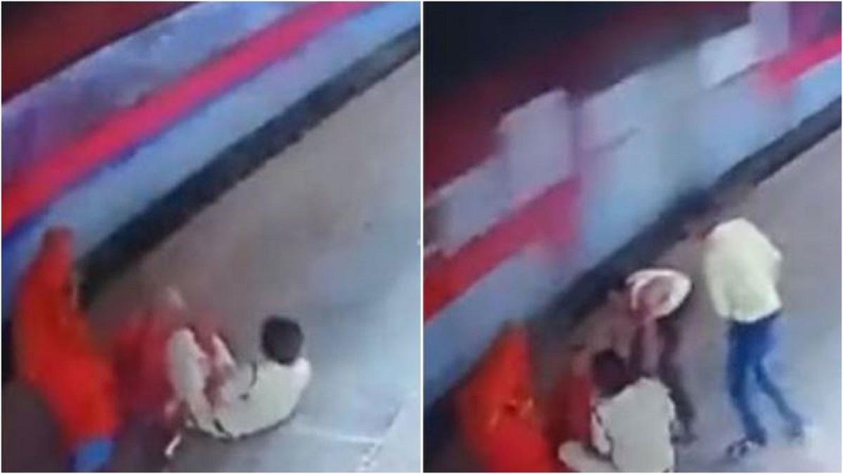 घटना का वीडियो हुआ वायरल.