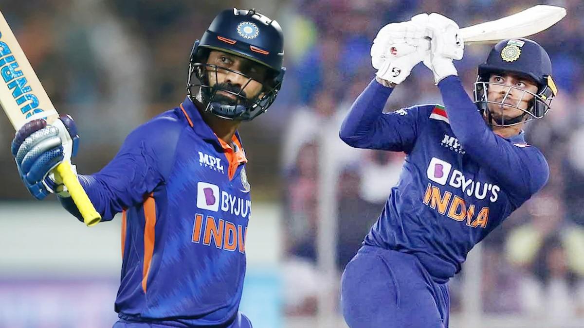 Dinesh Karthik and Ishan Kishan (Twitter)