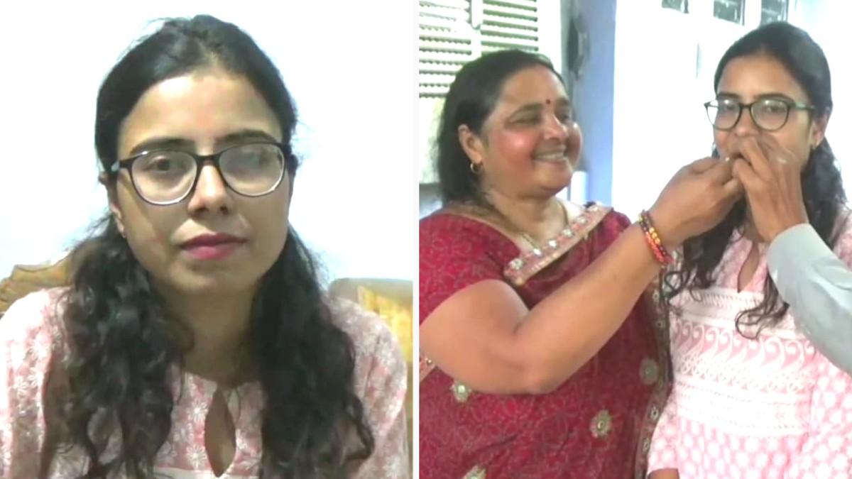 UPSC कैंडिडेट दिव्या पांडेय. 