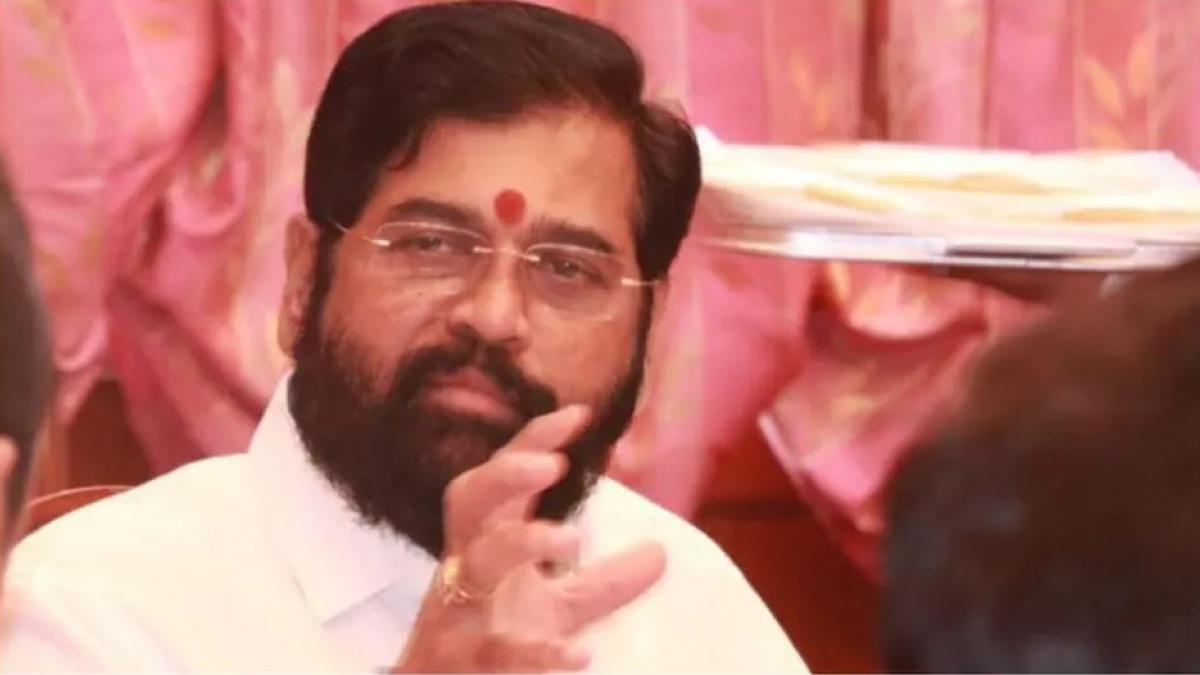 बागी विधायक एकनाथ शिंदे