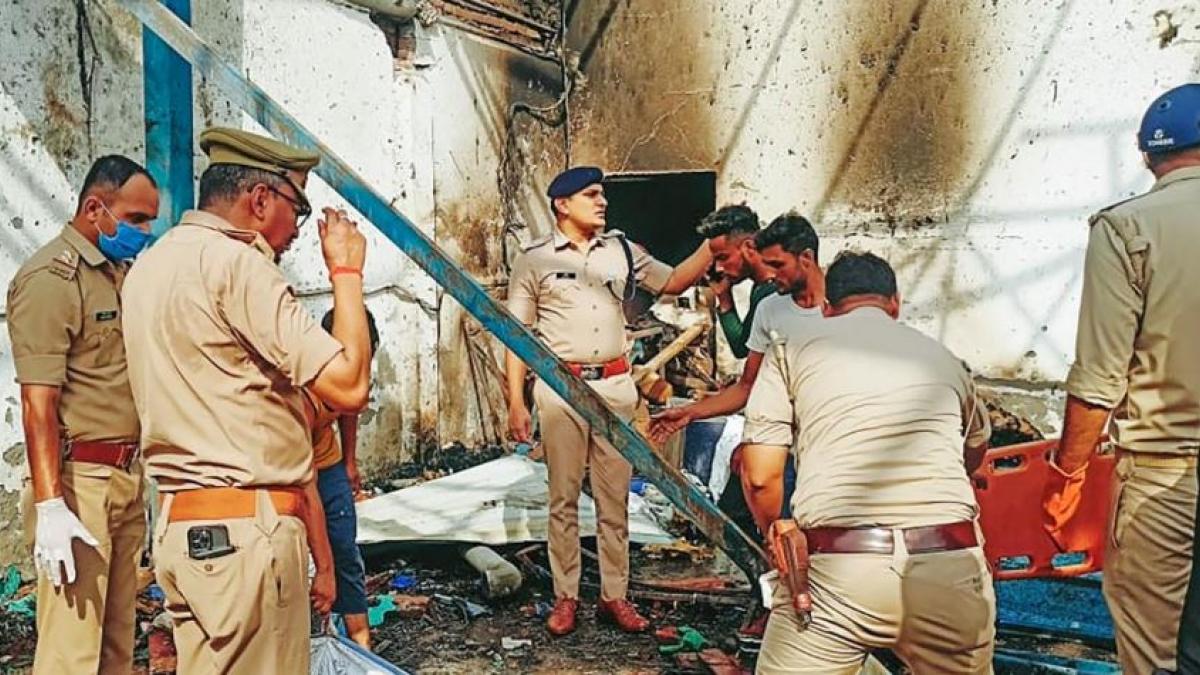 4 जून को पटाखा फैक्ट्री में हुआ था धमाका (फाइल फोटो)