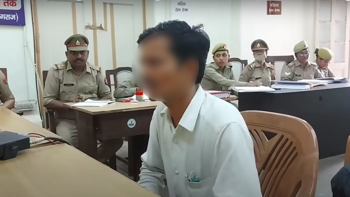 शख्स ने पुलिस अधिकारी से की पत्नी की शिकायत.